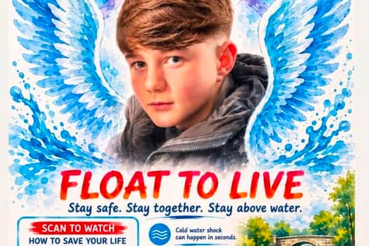 The Float to Live Campaign in memory of Junior Slater to help save lives 