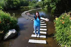 Harriet Koppel on what is thought to be Europe’s longest stretch of stepping stones, the newest attraction at WWT Martin Mere, Burscough.