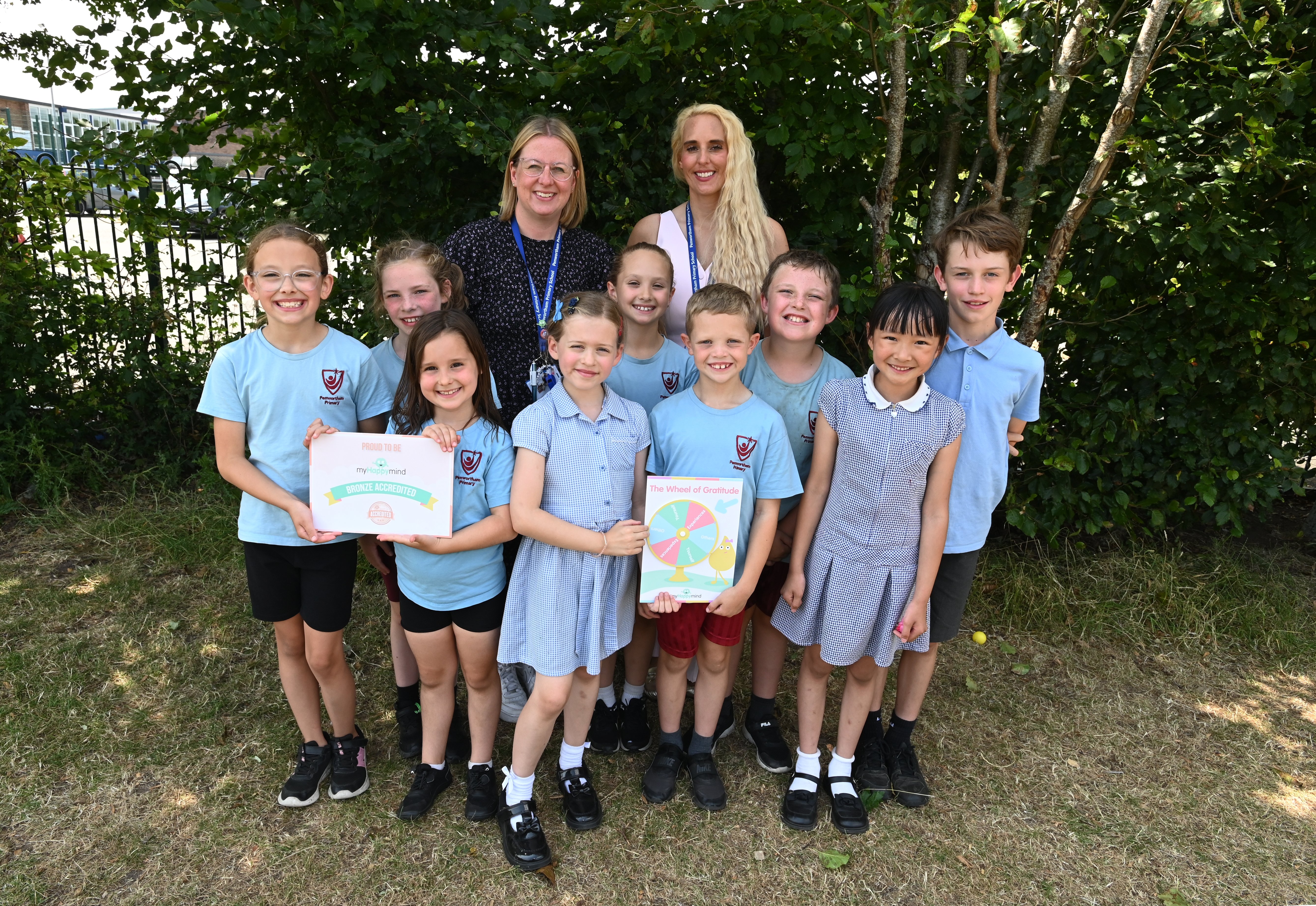 'Wellbeing is at the heart of successful learning'- Penwortham Primary School celebrates mental health award