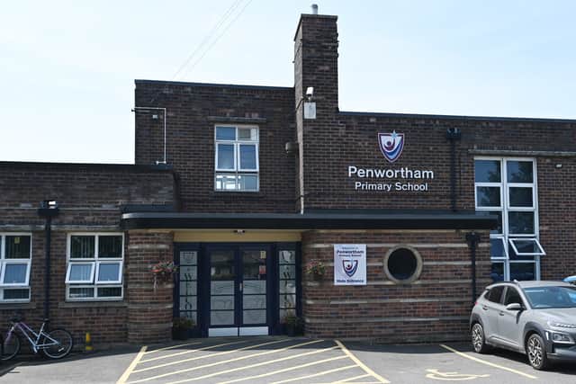 The xxterior of Penwortham Primary School.