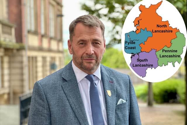 Lancashire County Council leader Stephen Atkinson is worried the local authority map is being redrawn too quickly