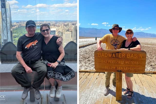 Jeanette and Dave hope to use some of their winnings to go travelling,
