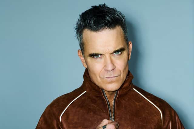Robbie Williams, Credit Jason Hetherington