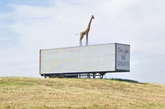 The M6 Giraffe pictured in its early years
