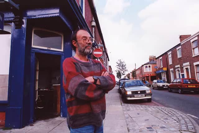 Outside the Lovat Road hardware shop, one of the long-standing local businesses featured in the BBC series