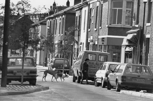 Lovat Road in 1989, when its corner shops, residents and everyday street life were being captured by BBC North West