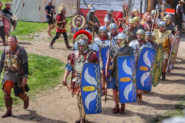Meet Roman soldiers at Brockholes this summer