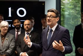 Andy Burnham opens No 10 North in Manchester