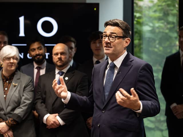 Andy Burnham opens No 10 North in Manchester