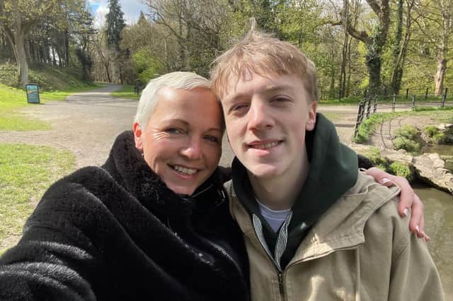 Founder Melanie Ash and her son Leo: both are actors.
