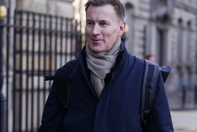 Former health secretary Jeremy Hunt apologised at the Thirlwall Inquiry to families of the victims of Lucy Letby (Peter Byrne/PA)