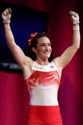 Sarah Davies Smale claimed a silver medal at the Commonwealth Games