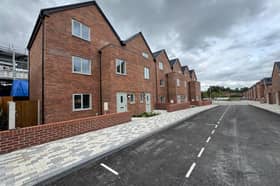 South Ribble's new council homes on Quin Street in Leyland 