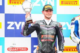 Alfie Davidson finished second at Oulton Park