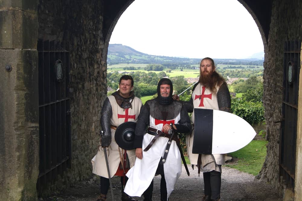 Day of Knights (Silver School of Arms) will perform at Clitheroe Castle.