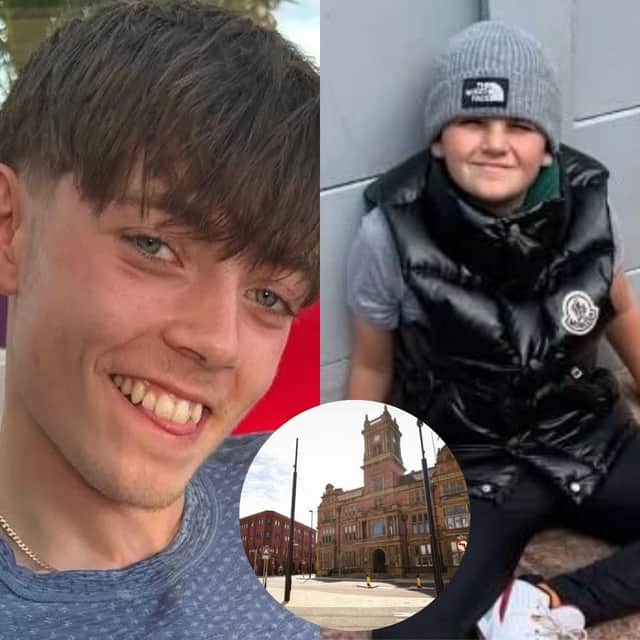 Initial inquest hearings into the deaths of Joey Gregory (left) and Coby Keogh have taken place