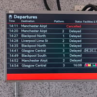 Avoid train travel north of Preston, National Rail says