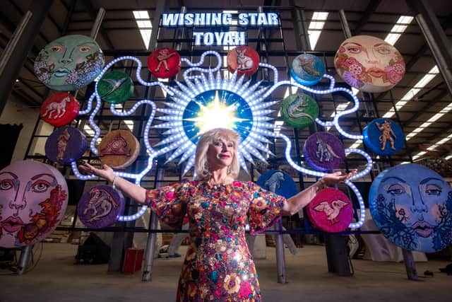 Toyah on a recent visit to Blackpool