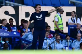 Preston North End manager Paul Heckingbottom at Goodison Park on Saturday