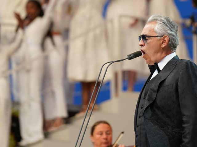 Andrea Bocelli has performed for the royal family (Victoria Jones/PA)