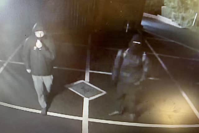 The pair are believed to behind a number of recent burglaries and attempted break-ins in the Bamber Bridge area