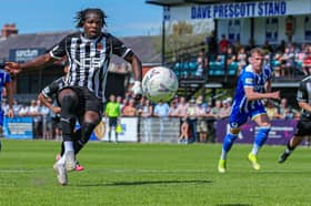 Anjola Popoola misses from the penalty spot