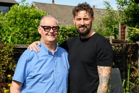 Mark Bond, 61, from Fulwood, underwent a living donor kidney transplant in December 2025 after his eldest son Aaron Bond, from Ashton, donated one of his kidneys. Photo: Kelvin Lister-Stuttard