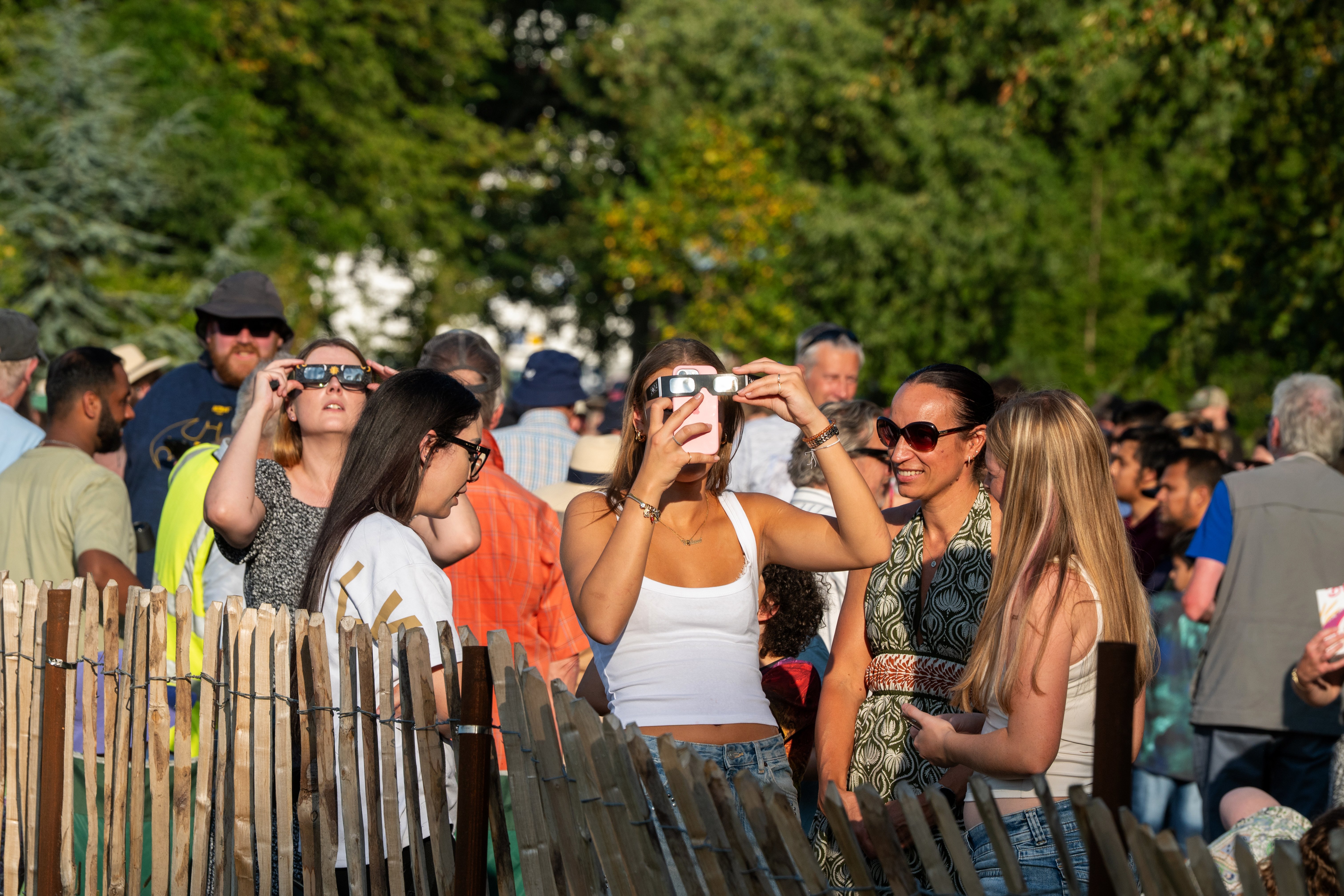 Preston solar eclipse: 20 spectacular images as crowds gathered in Moor Park to watch rare solar eclipse