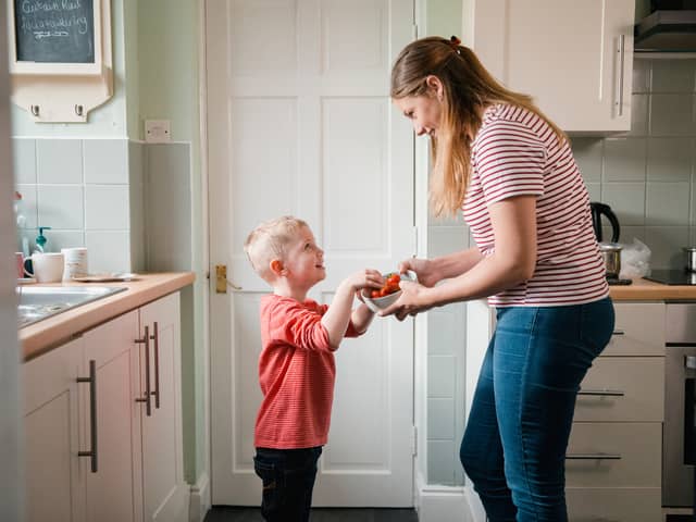 The kitchen is a central part of the family home