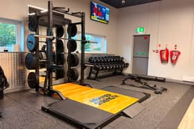 Garstang Health and Fitness Centre weight lifting zone