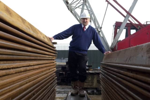 Piling expert John Hull