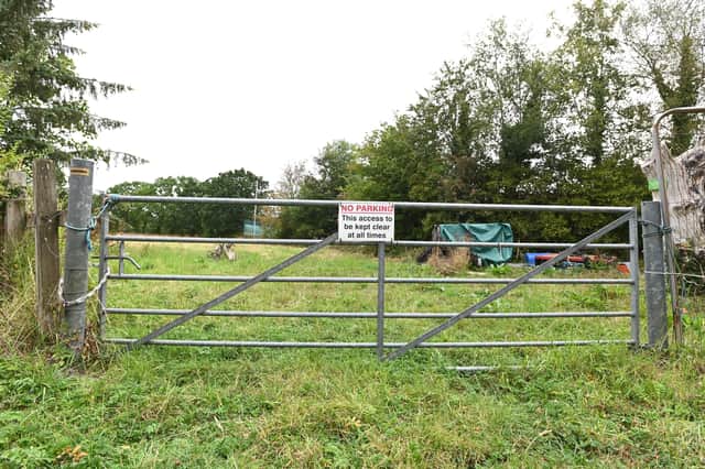 The controvesial site of the proposed Mawdesley development