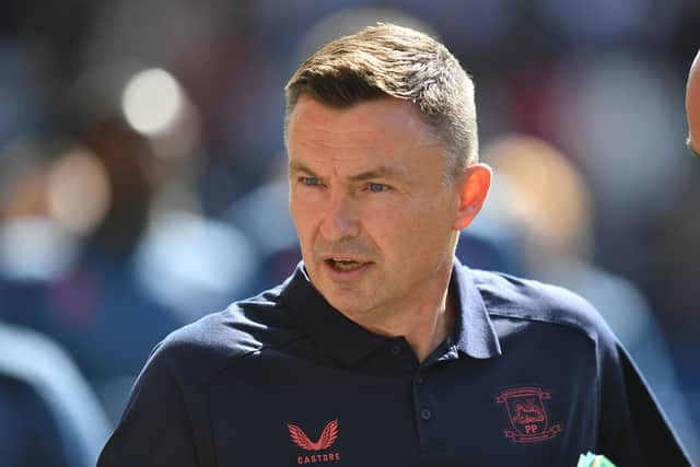 Preston North End manager Paul Heckingbottom

