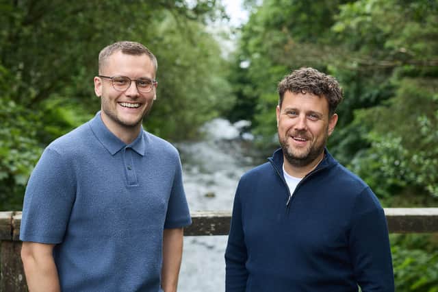 Lancashire-based technology and waste specialist firm, Envirovue, is set to double in size over the next 12 months as it gears up for its next phase of expansion. Pictured from left to right are directors Alex Trenbath and Dan Redfern