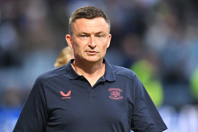Preston North End's Manager Paul Heckingbottom