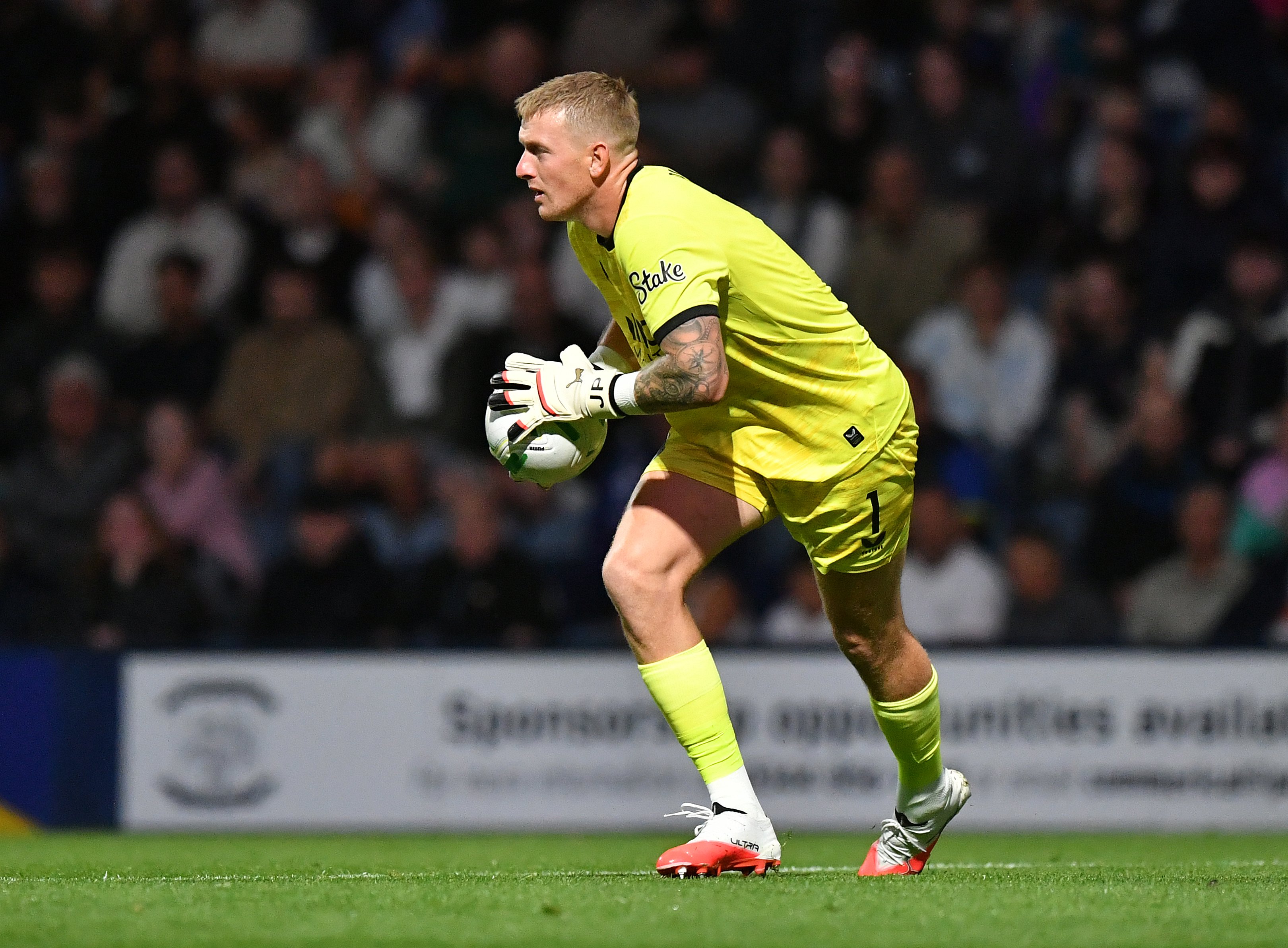 Former PNE player Jordan Pickford almost 'caused crash' in his £200,000 ...