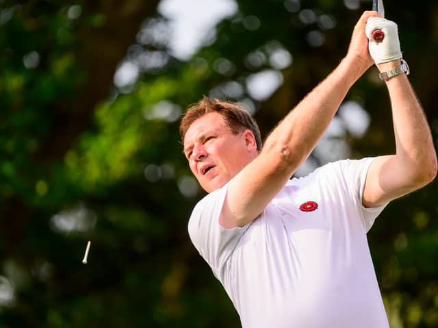 Allan Harrison has set what is believed to be a new record by firing seven consecutive birdies - and eight in nine holes. 
