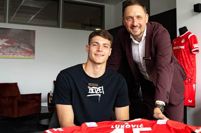 Milos Lukovic has joined 1. FC Kaiserslautern on loan from Strasbourg.