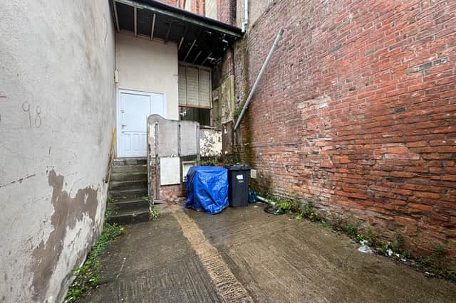 Chemicals and equipment were found within the building, with one source - a 43-year-old man has been arrested on suspicion of producing a controlled drug and abstracting electricity. Credit: Neil Cross