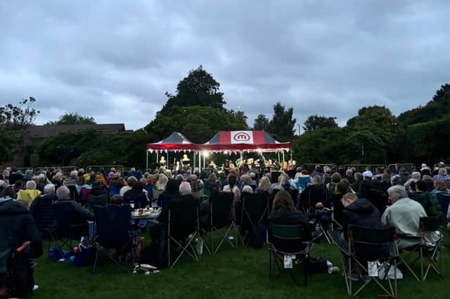 A scene from a previous Last Night of the Proms at Astley Park