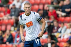 Preston North End's Lewis Gibson
