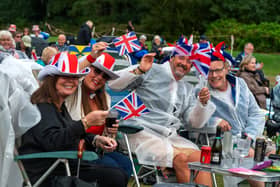 Lytham Proms - the crowd enjoying themselves