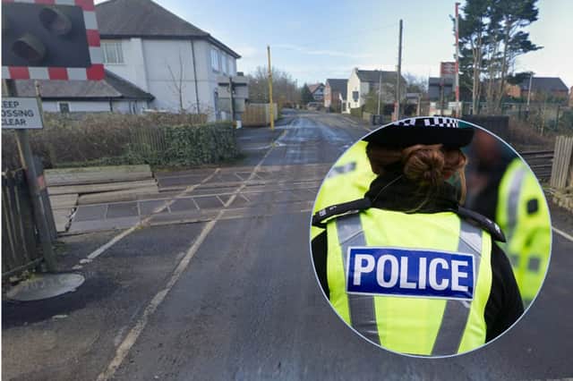 Man dies after train collides with van at Lancashire level crossing
