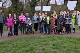 The Memory Walk has been organised by Bamber Bridge Women's Shed.