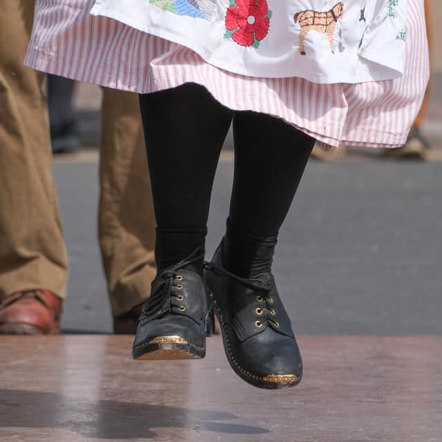 Robynne shows off her fast feet.
