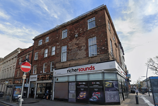 The top three floors of the buildings at the junction of Church Street and Lancaster Road are to become holiday apartments