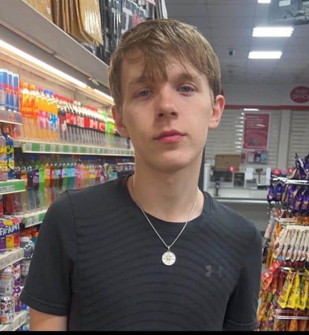 Police have released updated footage as they continue their search for missing 23-year-old Connor Askins and have urged people to take a close look at his face. He was last seen on Sunday outside the Italian Orchard restaurant in Preston