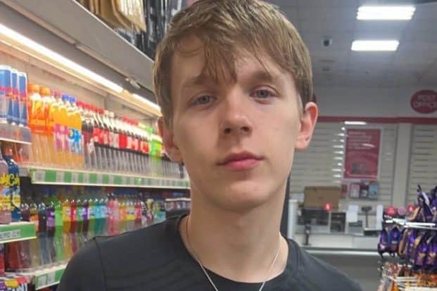 Police have released updated footage as they continue their search for missing 23-year-old Connor Askins and have urged people to take a close look at his face. He was last seen on Sunday outside the Italian Orchard restaurant in Preston 