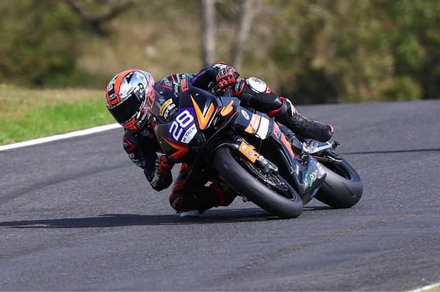 Alfie Davidson came fifth at Cadwell Park