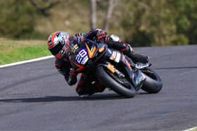 Alfie Davidson came fifth at Cadwell Park